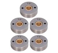 Fdit Tire à Haute Provision Pure Roue Pure 1,0 Mm / 1,2 Mm Places de Binze 15kd 36 KD Rouleau de Conduite Silencieux 5pcs