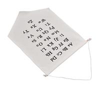 Fdit Toile Murale Suspendue avec Lettres de L'alphabet, Décoration Facile à Accrocher, Affiche de Maison pour Enfants, Pépinière, Matériel