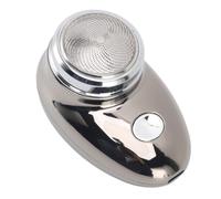 Fdit Tondeuse à Barbe de Voyage Petite et élégante, Tondeuse électrique Professionnelle Efficace pour Hommes, Barbier Rechargeable (galvanoplastie gris)