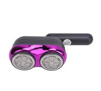 Fdit Tondeuse Anti-Peluches à Double Tête, 20 000 TR/Min, Anti-Peluches pour Pulls, écharpes, Batterie 2 000 MAh Incluse, Tondeuse Anti-Bouloches (Gray)