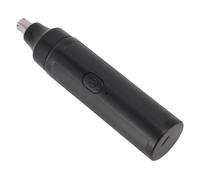 Fdit Tondeuse électrique Noire pour le Nez, Outil D'épilation Sûr, Rechargeable, pour Hommes et Femmes, Accessoires de Toilettage élégants