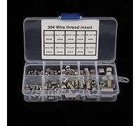 Fdit TOURS CIOIL SS304 À FILTRE POUR UN ENTRETIEN ET UNE AMÉLIORATION FACILES DANS LE LIFESPAN, 150 pièces d'insert fileté M3 M8 pour éviter les vis