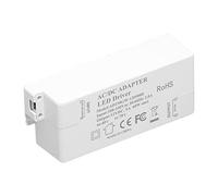 Fdit Transformateur de Pilote LED 60 W, Alimentation AC100 240 V à DC12 V 5 A pour Lumières LED, avec Protection contre les Surtensions et les Surchauffes de Court-circuit, pour