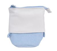 Fdit Trousse à Crayons en Velours côtelé pour étudiants du Primaire, Rétractable en PU avec Sac, Porte-stylo, Boîte de Papeterie, Trousse à Crayons, Sac de Papeterie