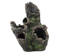 Fdit Trunk pour Les Arbres Aquariums Artificiels, étui en Résine Non Toxique avec Design Naturel, Offre Refuge et Divertissement pour Le Poisson, pour la Décoration de L'aquarium (ST-004A)