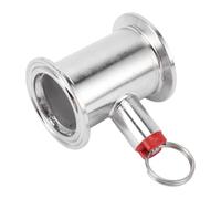 Fdit Tube de Soupape de Surpression à Pince de 1,5 Pouces, Raccord Conique Compact avec Soupape de Surpression de 17 PSI pour L'installation de Fûts de Brassage Maison et les