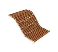 Fdit Tunnel de Cachette de Reptile, échelle d'escalade de Pont en Bois Pliable pour Serpent Barbu, Lézard, Gecko, Jouet à Ronger pour Petits Animaux pour Lapin, écureuil