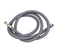 Fdit Tuyau de Traction chromé de Haute qualité - Conception de Fuite - Compatible avec le Robinet de Cuisine Installation Rapide 1 Pack