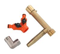 Fdit Tuyau de Valve à Coupleur Rapide Durable, Connecteur de Tuyau Facile à Installer pour L'arrosage du Jardin