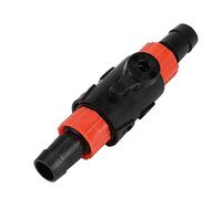 Fdit Valve Tuyau Vanne Soupape Pipe Robinet Contrôle de Débit d'eau avec Poignée de Libération Rapide Tuyau Connecteur pour Aquarium Réservoir de Poissons(12/16)
