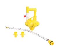 Fdit Vanne de Régulation de Pression d'eau de Ferme, Vanne de Contrôle de Pression en Plastique pour Système D'abreuvement de Volaille avec Régulateur de Conduite d'eau de Secours