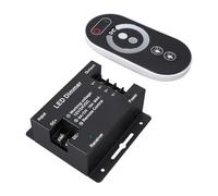 Fdit Variateur LED, DC12V 24V 3CH RF Télécommande Gradation Continue avec Fonction de Mémoire pour Bandes Lumineuses LED Guirlandes Lumineuses