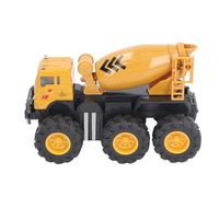 Fdit Véhicule de Camion D'ingénierie, Voiture, Grande Roue, Modèle de Collection pour Enfants et Adultes, Jouet de Construction Amusant pour Les Réunions de Famille, Alliage Plastique 15 Cm