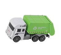 Fdit Véhicule Réaliste de Camion à Ordures Inertiel pour L'éducation Environnementale, Opération Simple, Garçons, Plastique (Camion d'assainissement (Camion de Chargement et)