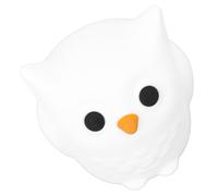Fdit Veilleuse en Forme de Hibou, Lampe Rechargeable Mignonne pour Décoration de Chambre D'enfant en Bas âge, Lampe de Chambre D'enfant en Silicone Souple pour Filles et Garçons, 1200mAh