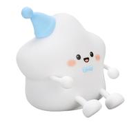 Fdit Veilleuse étoile Rechargeable en Silicone Souple, Mignonne, sans Danger pour les Tout-petits, Décor de Chambre Kawaii pour Chambre à Coucher