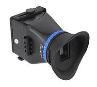 Fdit Visualisation LCD ST-1 avec Loupe 3X pour la Caméra, Vue de Zoom Accélérée, Enregistrements Macro, Patch en Caoutchouc Souple, Noir