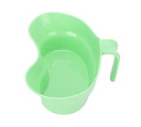 Fdit Vomi Vomi Pelvien Tasse Légère Baignoire Mendrique en Plastique Clair avec Une Poignée Suspendue de la Bouche Large pour Le Nettoyage Oral