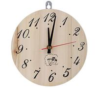 Fdit1 Horloge murale décorative de 20 cm pour Sauna Accessoires Sauna