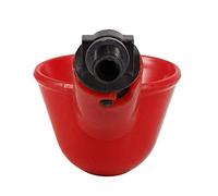 Fdit1 Lot de 5 Verres pour abreuvoirs pour Poulets en Plastique Oiseaux pour abreuvoirs automatiques Verres à Eau pour Poules Pigeons (3#)