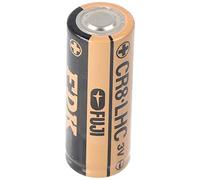 FDK, anciennement Sanyo CR8LHC Batterie au lithium monocellule standard, sans cosses à souder, câble et fiche
