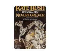 FDKLK Kate Bush Poster de couverture de l'album Never for Ever en métal vintage pour pub, club, café, bar, maison, décoration murale, affiche rétro 30 x 40 cm