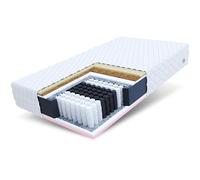 FDM ACTIVEMAX Matelas à Ressorts, Latex, Blanc, 140 x 200 cm