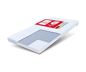 FDM Baby Comfort Matelas pour Enfants 90x160 cm Mousse à Mémoire de Forme avec Couche de Sarrasin Naturel Coco Épaisseur 9 cm Fermeté H2 H3 Matelas à Deux Faces Housse Lavable Hypoallergénique