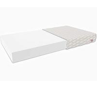 FDM BRESSO Max Matelas en Mousse 180 x 200 cm Dureté H3 (dureté Moyenne) Matelas en Mousse de polyuréthane 15 cm Hauteur Housse Lavable Double Face Amovible