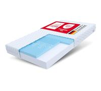 FDM Burgoss Matelas en Mousse, Polyester, Blanc, 120 x 200 cm