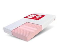 FDM Comfort Duo Max Double Matelas 180x200 cm Mousse à Mémoire de Forme Épaisseur 20 cm Fermeté H3 et H4 Matelas à Deux Faces 7 Zones de Confort Housse Lavable Oeko-TEX Hypoallergénique