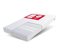 FDM Comfort Duo Max Matelas 120x200 cm Mousse à Mémoire de Forme Épaisseur 14 cm Fermeté H3 et H4 Matelas à Deux Faces 7 Zones de Confort Housse Lavable Oeko-TEX Hypoallergénique