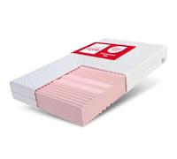 FDM Comfort Duo Max Plus Matelas 200x200 cm Mousse à Mémoire de Forme Épaisseur 24 cm Fermeté H3 et H4 Matelas à Deux Faces 7 Zones de Confort Housse Lavable Oeko-TEX Hypoallergénique