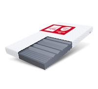FDM Comfort Max Double Matelas 80x200 cm Mousse à Mémoire de Forme Épaisseur 20 cm Fermeté H3 Matelas à Deux Faces 7 Zones de Confort Housse Lavable Oeko-TEX Hypoallergénique