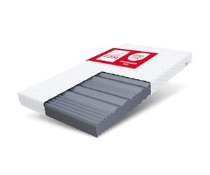 FDM Comfort Plus Matelas 160x200 cm Mousse à Mémoire de Forme Épaisseur 10 cm Fermeté H3 Matelas à Deux Faces 7 Zones de Confort Housse Lavable Oeko-TEX Hypoallergénique