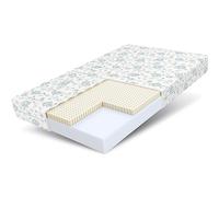 FDM Dream Dumbo Matelas en Mousse à Froid, pour Enfant, 90 x 180 cm, Hauteur 11 cm, dureté H2 H3, certifié Öko-Tex Convient aux Personnes allergiques, Housse Lavable en Latex