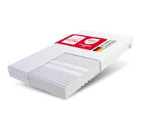 FDM Matelas 160x200 cm, fermeté H3/H4, Hauteur 14 cm, Matelas roulé Double Face, Mousse HR, 7 Zones de Confort, Housse hypoallergénique Lavable en Jersey, certifiée Oeko-Tex, Verdura Max