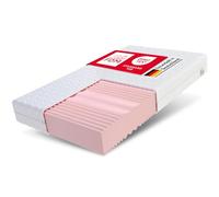 FDM Matelas 180x200 cm, fermeté H3/H4, Hauteur 24 cm, Matelas roulé Double Face, Mousse HR, 7 Zones de Confort, Housse hypoallergénique Lavable en Jersey, certifiée Oeko-Tex, Verdura Max Plus