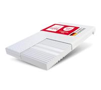 FDM Matelas 80x200 cm, fermeté H3/H4, Hauteur 12 cm, Matelas roulé Double Face, Mousse HR, 7 Zones de Confort, Housse hypoallergénique Lavable en Jersey, certifiée Oeko-Tex, Verdura