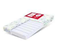 FDM Melody Matelas 80 x 180 cm Mousse à Mémoire de Forme Épaisseur 10 cm Fermeté H3 Matelas à Deux Faces Oeko-TEX Hypoallergénique Housse Lavable Dino