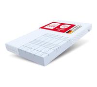 FDM Pearl Matelas 160x200 cm Mousse à Mémoire de Forme Épaisseur 16 cm Fermeté H4 Matelas à Deux Faces 7 Zones de Confort Housse Lavable Oeko-TEX Hypoallergénique