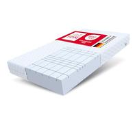 FDM Pearl Max Matelas 140x200 cm Mousse à Mémoire de Forme Épaisseur 20 cm Fermeté H4 Matelas à Deux Faces 7 Zones de Confort Housse Lavable Oeko-TEX Hypoallergénique