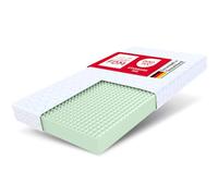 FDM PICCHI Matelas 80x160 cm Mousse à Mémoire de Forme Épaisseur 12 cm Fermeté H3 Matelas à Deux Faces 7 Zones de Confort Housse Lavable Oeko-TEX Hypoallergénique