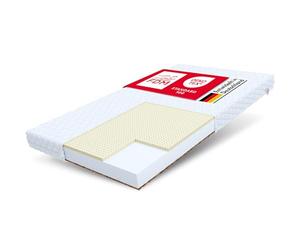 FDM PIKOLO Matelas 70x160 cm Mousse à Mémoire de Forme Latex Coco Épaisseur 11 cm Fermeté H2 H4 Matelas à Deux Faces 7 Zones de Confort Housse Lavable Oeko-TEX Hypoallergénique