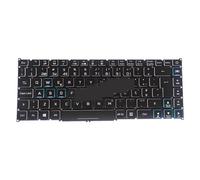 FDMOZRE Abnt2 Brésil Portugais pour RVB pour Clavier rétroéclairé pour Acer pour Predator pour Triton 500 PT515-52 75L8 709g 73L3 Bra PT-BR pour Teclado LG04P-P90B3L