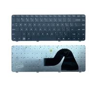 FDMOZRE Clavier américain, Russe, Espagnol, brésilien pour HP pour COMPAQ G42 CQ42 AX1 G42-100 G42-200 G42-300 G42-400(Silver)