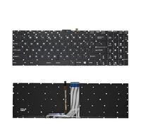 FDMOZRE Clavier d'ordinateur Portable américain Russe avec rétroéclairage pour Msi GE62VR GP62 GT72 GS60 GP72 PE60 PE70 WS70 GS70 PX60 CX72 WS60 CR72 GL62M 7RD(US RGB Backlit)