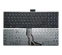 FDMOZRE Clavier d'ordinateur Portable Russe/américain/Britannique/Espagnol/Latin pour HP 15-BS 15-BR 15-BW 15T-BR 15Q-BU 15T-BS 15Z-BW 250 G6 255 256 258(Black RU No Backlit)