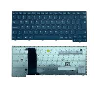 FDMOZRE Clavier d'ordinateur Portable Yoga 11e 4e génération (20HS 20HU 04X6247) (Interface utilisateur américaine, Russe, Espagnol, Latin)(US 4.0MM)