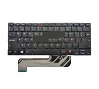 FDMOZRE Clavier Latin Espagnol pour Prestigio SmartBook 141C PSB141C01 Belgique pour Ordinateur Portable AZERTY français MB2778010UK PRIDE-K3305 MB27716023(Spain Type 05)